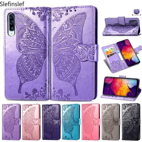 For Samsung Galaxy A50 A10 A20 E A60 A70 A30 A40 Flip Wallet PU Leather Phone Case For Samsung Galaxy A50 A505F A505 M10 M20 M30