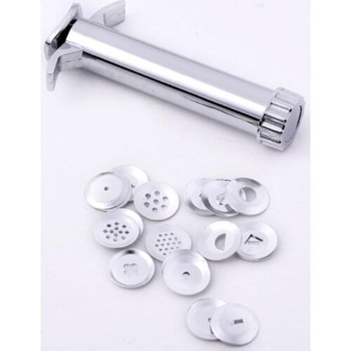 Diy Tools Clay Sculpture Toys Stainless Steel Extruder 1 Set Fondant Kits Pottery Polymer Mud Squeezer Child Kid Student