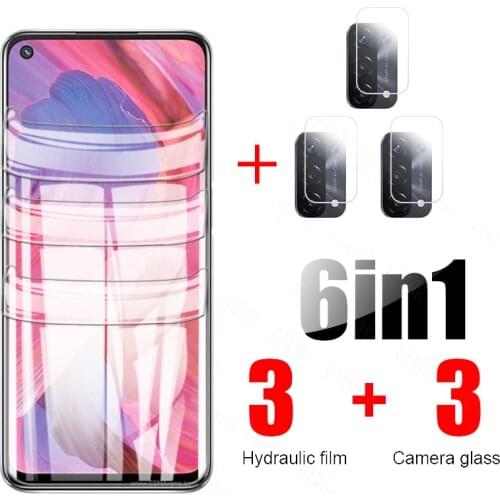 Hydrogel Film For Oppo A74 5G Camera Glass For OPPO A15S Screen Protector for Oppo Reno 4 Lite A73 A93 A53 A53S A54 A72 A52 Case