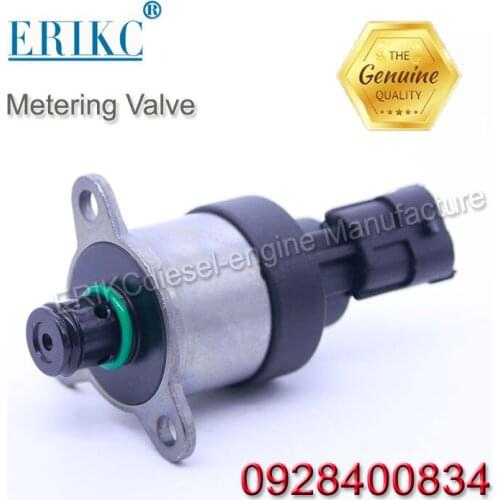 ERIKC 0928400834 diesel fuel pump control meter valve 0 928 400 834 common rail Regulator Pressure valves 0928 400 834