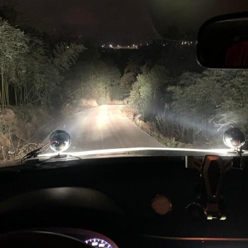 12V/24V 55W HID Xenon Car headlight kit Laser projector Spot High Hi beam headlamp Offroad Truck driving light KO led work light