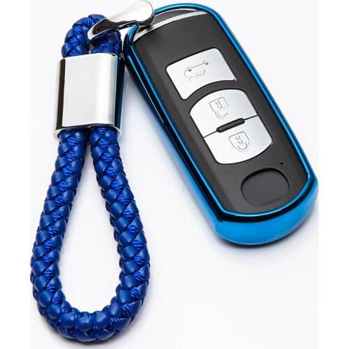KUKAKEY TPU Car Key Cover Case for Mazda 2 mazda 3 mazda 5 mazda 6 CX-3 CX-4 CX-5 CX-7 CX-9 Atenza Axela MX5 Car styling