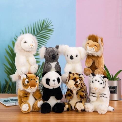 Cute Stuffed Simulation Koala Zoo Animals Gift Koala Toy Children Doll 23cm Collection Decoration Toy For Children Kids oyuncak