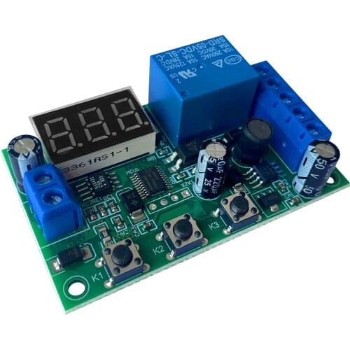 12V 0-10A DC Current Detection Module Current Sensing Detecting Delay Relay Control