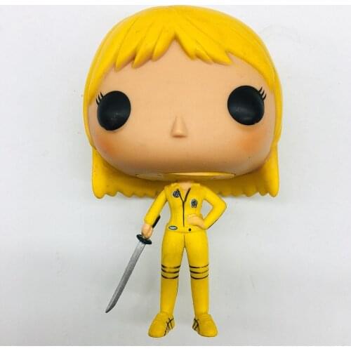 Original Class Movie Kill Bill - The Bride Beatrix Kiddo Collectible Vinyl Figure Model Toy NO box Collection