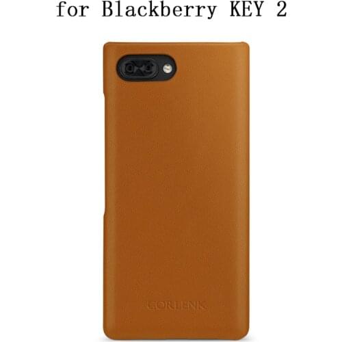 Original Pattern Genuine Leather Case for Blackberry KEY 2 Luxury Slim Thin Back Phone Shell Cover for Blackberry KEY2 skin key2
