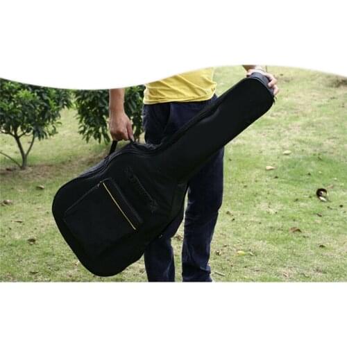 Waterproof 39 '' Inch Guitar Carrying Gig Case Padded Shoulder