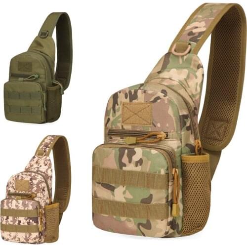 Military Tactical Chest Bag Outdoor Sport Army Camping Hiking Bag Men Women Travel Trekking Hunting Pack