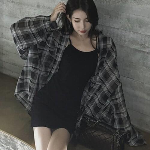 XUXI Women's Plaid Shirts