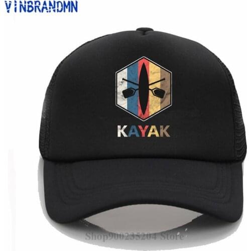 Funny Rowing Baseball cap Vintage Kayaking youth hip hop hat Cotton Canoeing hat 2021 Summer Sport Kayak Adjustable Snapback hat