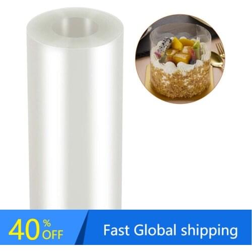 1 Rolls Cake Collar Transparent Membrane Baking Surrounding Edge Tape Perimeter Decorating Acetate Sheet Cake Tools