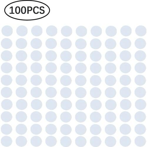 100PCS NFC 215 White Ntag215 Blank Cards NFC Round Coin Rewritable Cards for NFC Enabled Mobilephones Compatible With TagMo