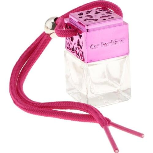 20x Glass Hanging Car Air Freshener Perfume Diffuser Fragrance Empty Bottle