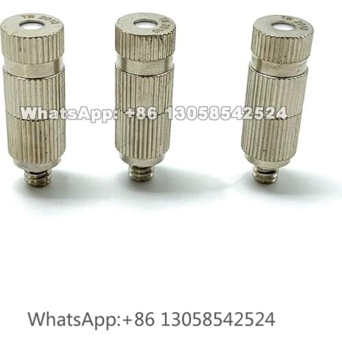 3/16" High-pressure Fog Nozzle, Fine Mist Nozzle, Spray Misting Nozzle, Water Fog Mist Spray Nozzle for Mist System