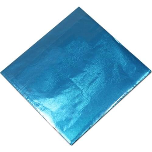 300Pcs/lot 15*15cm Variety Colors Chocolate Candies Snack Wrapping Tin Foil Paper Festival Favor Crafts Packing Tin Foil Paper