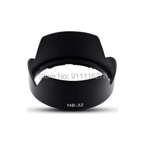 50 pcs/ HB-32 67mm HB 32 HB32 Lens Hood Reversible Camera Accessories for Nikon D90 D5200 D7000 D7100 D5100 18-105mm 18-140mm