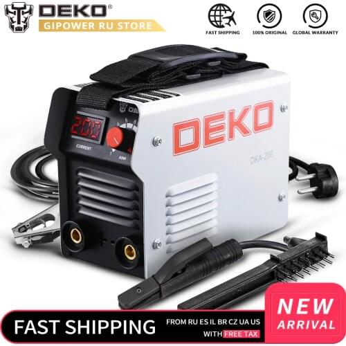 DEKO DKA Classical Series IGBT Inverter Arc Electric Welding Machine 220V MMA Welder for Welding Working and Electric Working