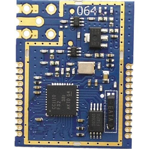 VT-CC1110PA 433Mhz 470Mhz 915Mhz RF CC1110 module multi-io pin temperature and humidity sensor wireless module can be developed