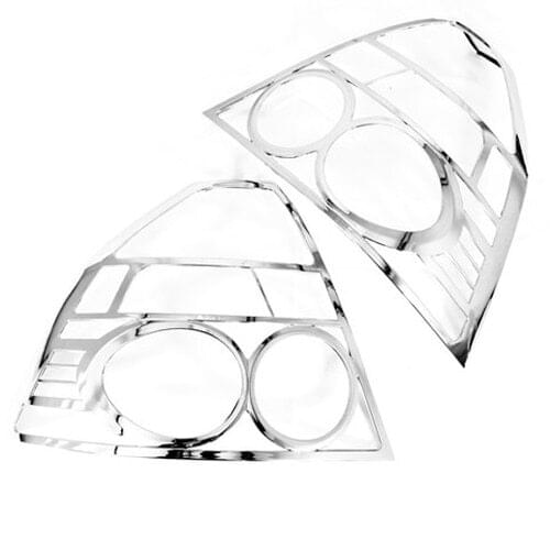 Chrome Tail Light Cover Trim for Chevrolet Aveo T250 Sedan
