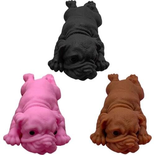 Stress Relief Animal Toy Mini Squishy Cute Animals Dog Anti-stress Ball Squeeze Dog Pig Toys For Kids Adults Stress Toy