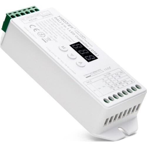 Miboxer DALI LED Dimmer Controller DL1 Max 12A DC12V-24V DALI Dimming Controller Compatible with 0-10V Signal Output