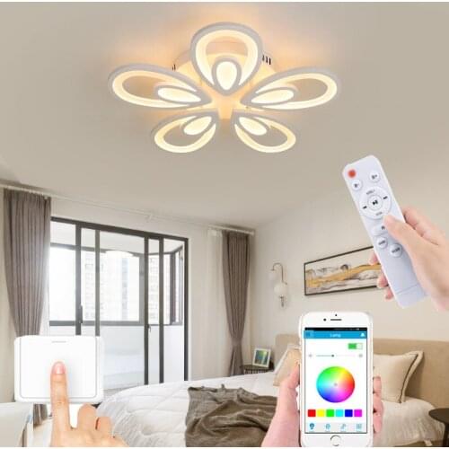 New modern ceiling lamp living room LED chandelier bedroom LED ceiling lights 2021 new chandelier factory direct