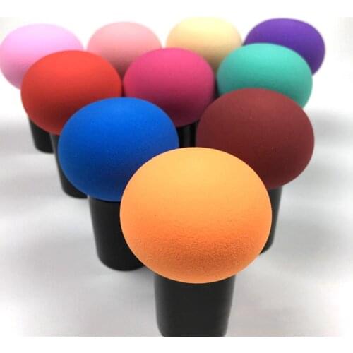 Mushroom Head Shape Sponge Cosmetic Puff Cleaning Sponge Puff Makeup Sponge Facial Cleanser Washing Puff Facial Cleaning Tool