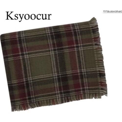 Size 195*50cm, 2020 New Autumn/Winter Long Section Cashmere Fashion Scarf Women Warm Shawls and Scarves Brand Ksyoocur E08