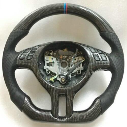 100% Real Carbon Fiber Car Steering Wheel For BMW E46