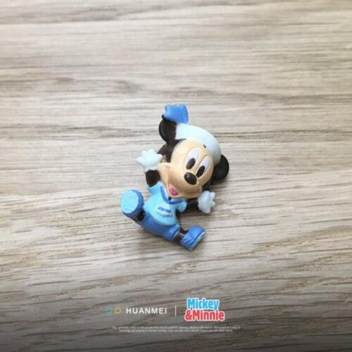 36PCS 3.5CM Disney Mickey Mouse Mickey student decoration model cute doll cartoon