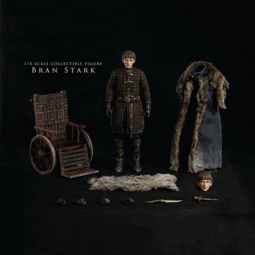 For Collection 1/6 ThreeZero 3Z0093 Full Set Bran Stark Action Figure Model Normal/Deluxe Edition for Fans Holiday Gifts