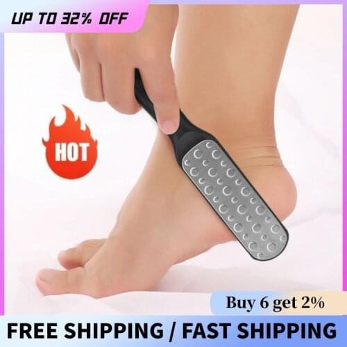 Double Side Foot Rasp Feet Care Tools Remover Foot File Pedicure Tools Heel Grater Hard Dead Skin Callus Remover