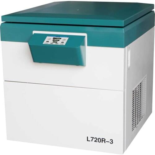 L720R-3 Medical Blood Bank Bag Refrigerated Floor Type Low Speed Cooling Centrifuge Machine