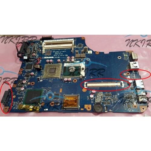 100% working KSWAA LA-4982P K000093620 L11 S478 DDR3 MotherBoard for Toshiba satellite L505 L500 L550 L555