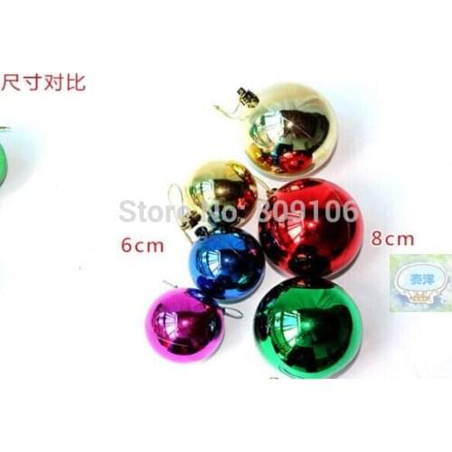 Wholesale ,Party supplies, Christmas decoration ball decoration pendant 10cm ,free shipping