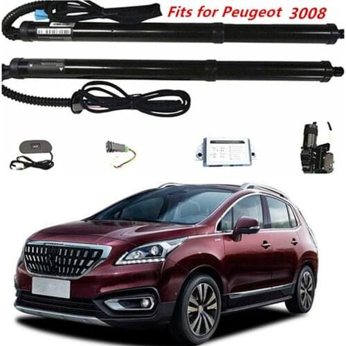 Fits for Peugeot 3008 2017 Caccessorie intelligent electric tailgate modified trunk support rod tail lifting rear door switch