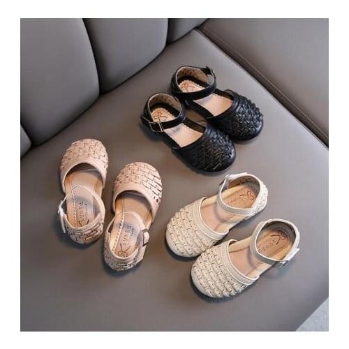 Beach Sandals for Big Girls Summer Gladiator Cut-Outs Kids Shoes Leisure Children for Rome Sandals