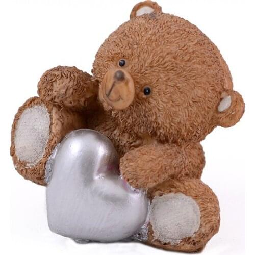 Modern Surprizrenkler Heart Teddy Bear trinket trinket baratija حلية орнаментальный
