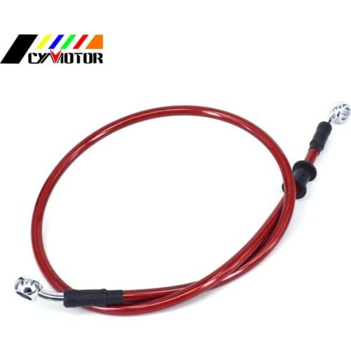 Motorcycle 500mm To 2000mm Dirt Bike Braided Steel Brake line Clutch Oil HoseTube For KTM HONDA EXC SX SXS XCW MX Street Bikes