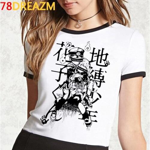 Toilet Bound Hanako Kun tshirt t shirt female ulzzang japanese aesthetic plus size print summer top ulzzang