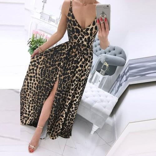 New printed hollow womens dress 2021 summer irregular sexy banquet dress casual womens V-neck suspender dress vestidos
