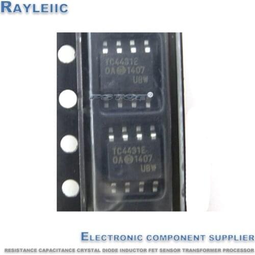 50PCS!!! NEW Original TC4431EOA SOP-8 TC4431E TC4431 4431 SOP8 30V 1.5A In Stock