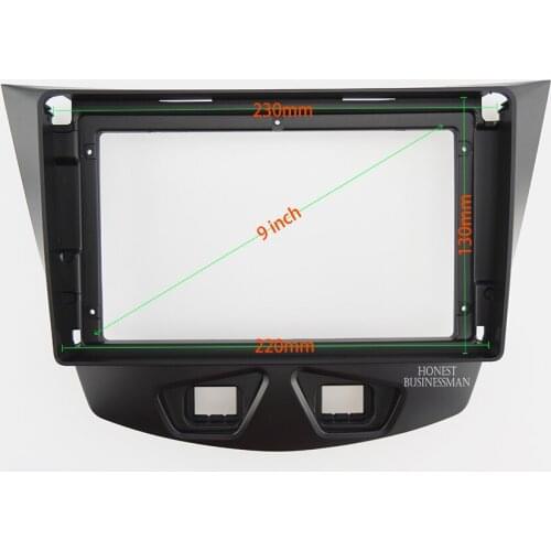 9 INCH Car Audio Frame GPS Navigation Fascia Panel Car dvd Plastic Frame Fascia is suitable for 2015 CHERY ARRIZO 3