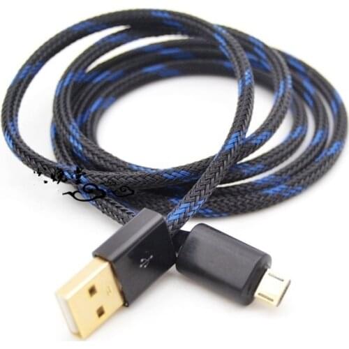 Audiophile USB TYPE A to Micro USB Audio Cable for Computer Connection PHA3 Mojo Hugo2 Decoder Sound Card Keyboard Data Cable