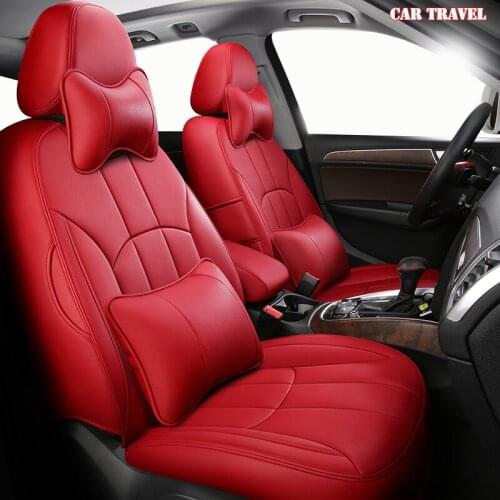 CARTRAVEL Custom Leather car seat cover For JAC S2 S3 S5 RS M2 A30 A13 M3 M5 iEV6S T6 M4 A60 iEV S7 iEV7S Automobiles Seat Cover