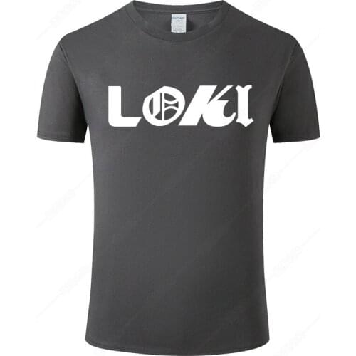Loki Laufeyson Print Men T shirt Camisa Hombre Tshirt Marvel Movie Cotton Short Sleeve T-shirt Summer Cool Unisex Clothes J100
