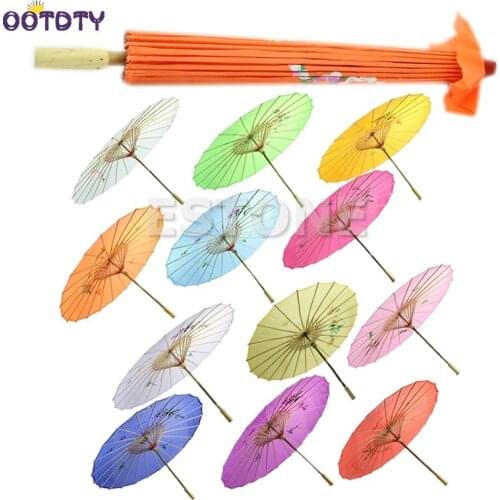 Grace Japanese Chinese Umbrella Art Deco Painted Parasol For Wedding Dance Party