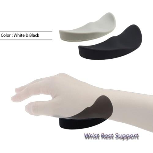 Ergonomic Handguard Mouse Pad G80 Silicon Gel Non-Slip Streamline Wrist Rest Support Mat Computer Mousepad For Office Gaming PC