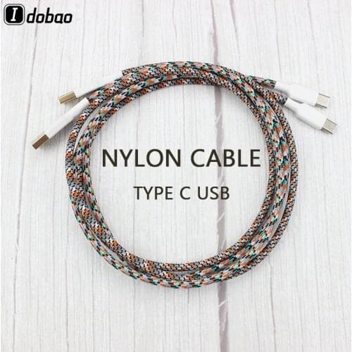 Nylon Cable Wire Mechanical Keyboard GH60 USB Cable Type-c USB For Poker 2 GH60 Xd64 Xd84 Xd96 Tada68 Keyboard Kit DIY 0.73m
