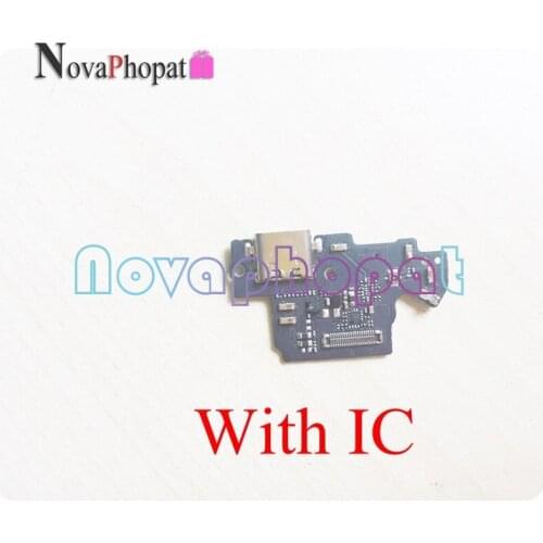 Novaphopat Best For ZTE Axon 9 USB Dock Charger Charging Port Connect Connector Flex Cable Microphone With IC +tracking